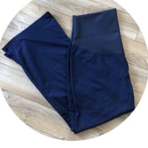 Allheart Large maternity navy scrubs